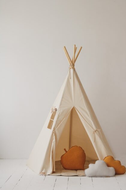 “Beige” Teepee Tent - Moi Mili