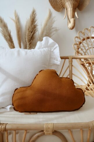 “Caramel” Linen Cloud Cushion - Moi Mili