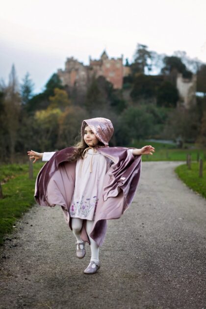 “Cosmic Pearl Riding Hood” Magic Cape - Moi Mili