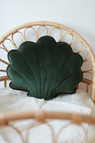 “Emerald” Velvet Shell Cushion - Moi Mili