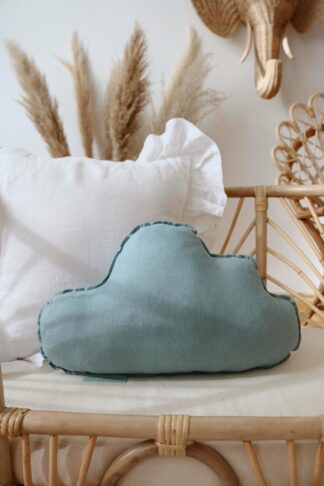 “Eye of the Sea” Linen Cloud Cushion - Moi Mili