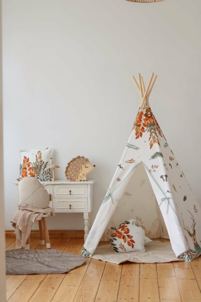 “Forest Friends” Teepee and Mat Set - Moi Mili