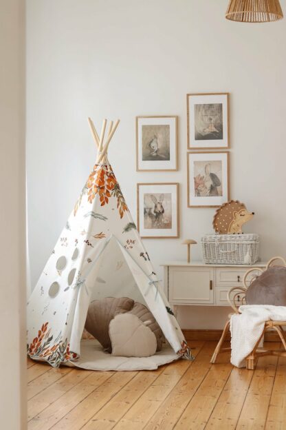 “Forest friends” Teepee Tent - Moi Mili