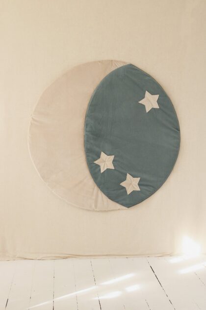 “Getting dark at Berkeley Hills” Velvet Moon Mat - Moi Mili