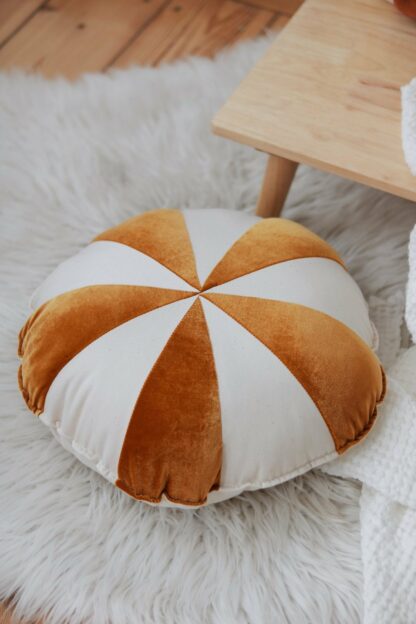 “Gold Candy” Patchwork Cushion - Moi Mili