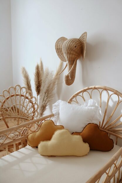 “Honey” Linen Cloud Cushion - Moi Mili