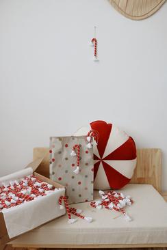 “Lollipops” Set of Christmas Tree Ornaments - Moi Mili