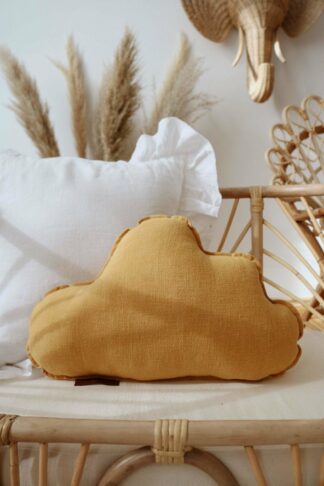 “Mango” Linen Cloud Cushion - Moi Mili