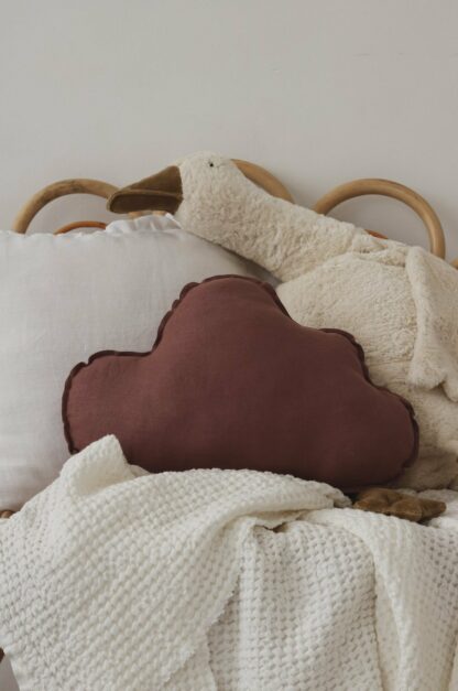 “Marsala” Linen Cloud Cushion - Moi Mili