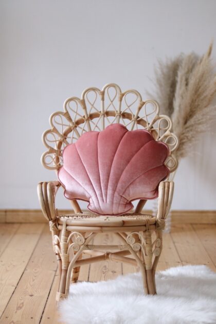 “Marsala Pearl” Velvet Shell Cushion - Moi Mili