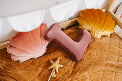 “Marsala Pearl” Velvet Shell Cushion - Moi Mili