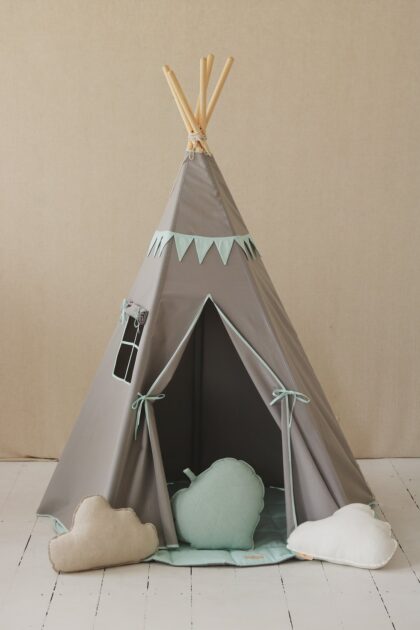 “Mint Love” Teepee Tent with Garland - Moi Mili