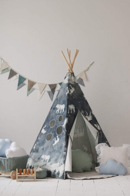 “Night sky” Teepee Tent - Moi Mili