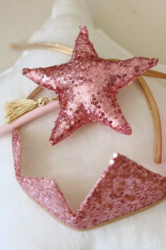 “Pink Sequins” Wand - Moi Mili