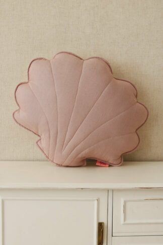 “Powder Pink” Linen Shell Cushion - Moi Mili