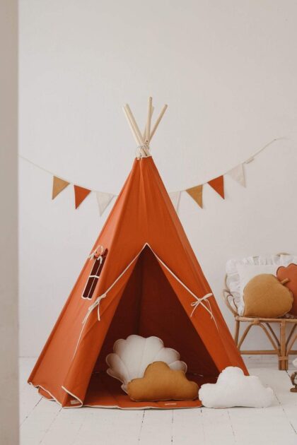 “Red Fox” Teepee and Mat Set - Moi Mili
