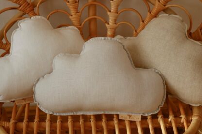 “Sand” Linen Cloud Cushion - Moi Mili