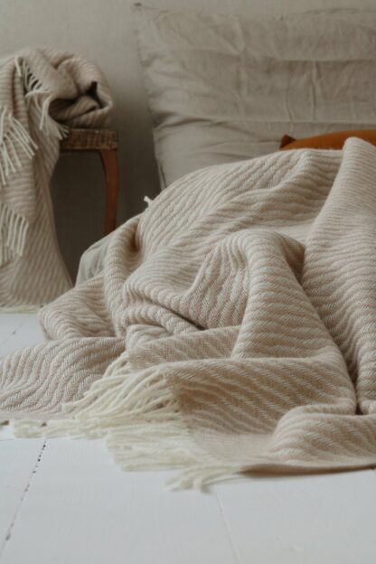 “Sandy Beach” Wool Blanket - Moi Mili