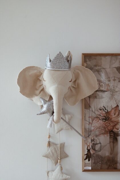 “Silver Sequins” Crown and Wand Magic Set - Moi Mili