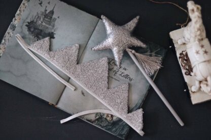 “Silver Sequins” Wand - Moi Mili