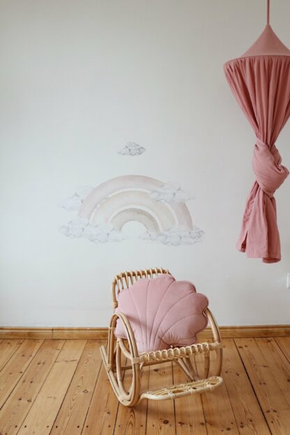 “Soft Pink” Velvet Shell Cushion - Moi Mili