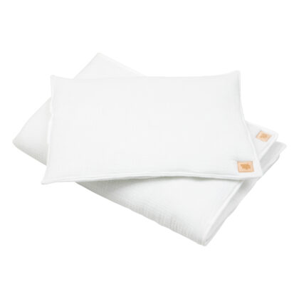 Muslin child cover set Cream