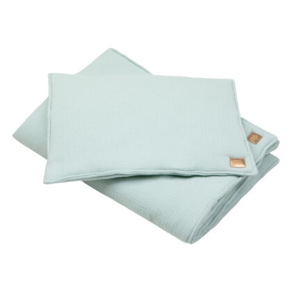 Muslin child cover set Mint