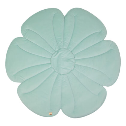 Velvet bloom mat Mint