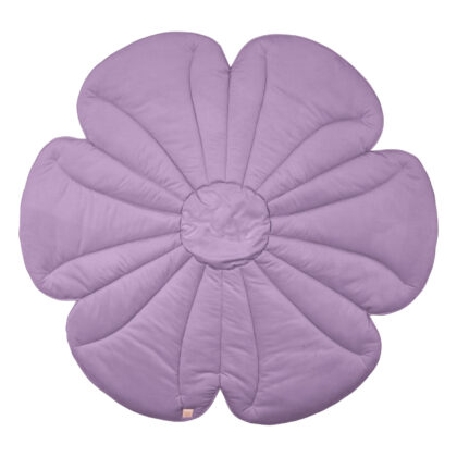 Velvet bloom mat Violet