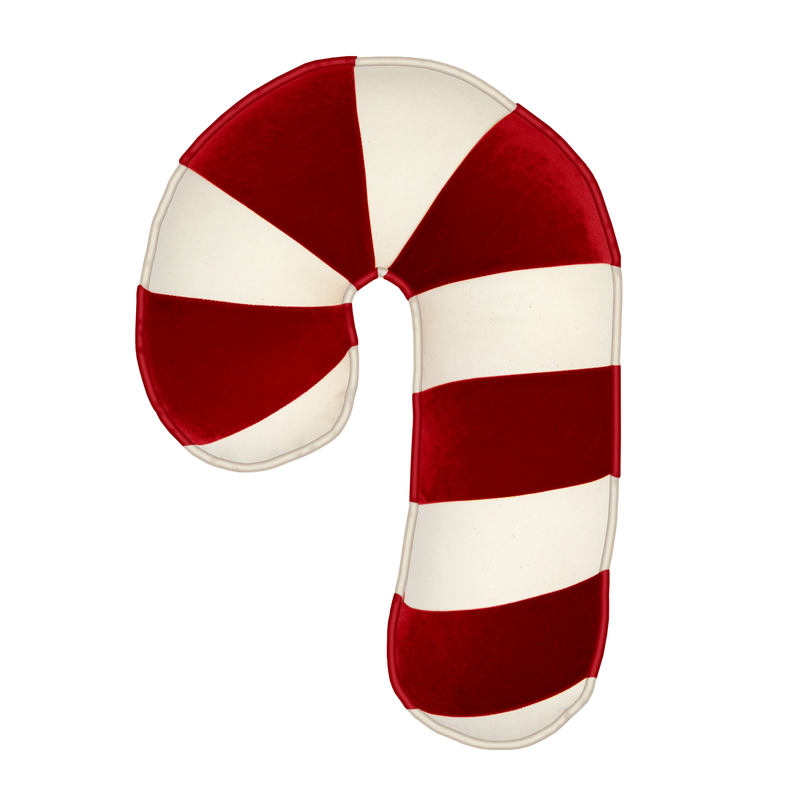 “Red Lollipop” Patchwork Cushion