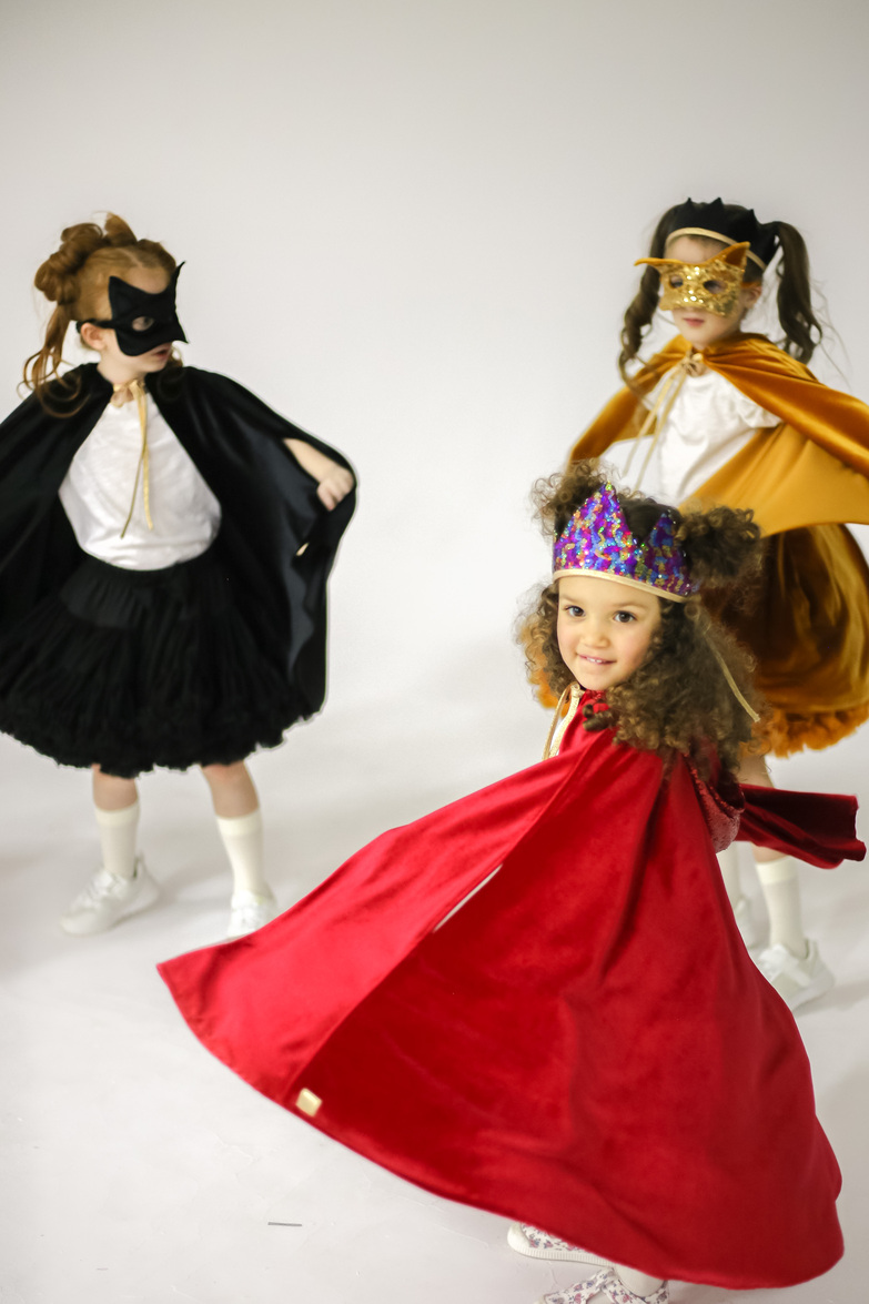 “Black Sequins” Fairy tale Crown and Wand Magic Set - Image 2