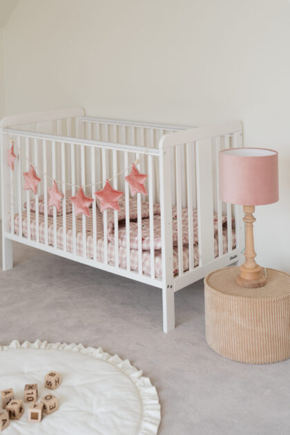 “Marsala Dust” Velvet Garland with Stars