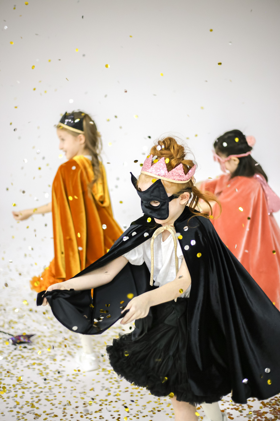 “Black Sequins” Fairy tale Crown and Wand Magic Set - Image 11