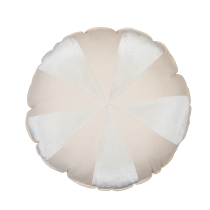 “White Candy” Patchwork Cushion