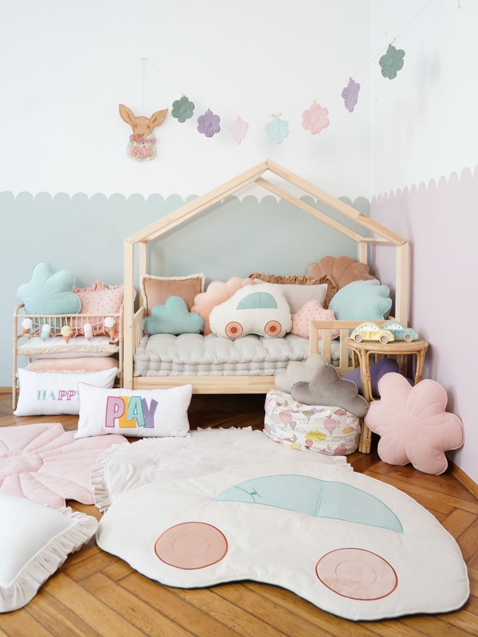 "Children's mat car "Powder mint"" - Image 5