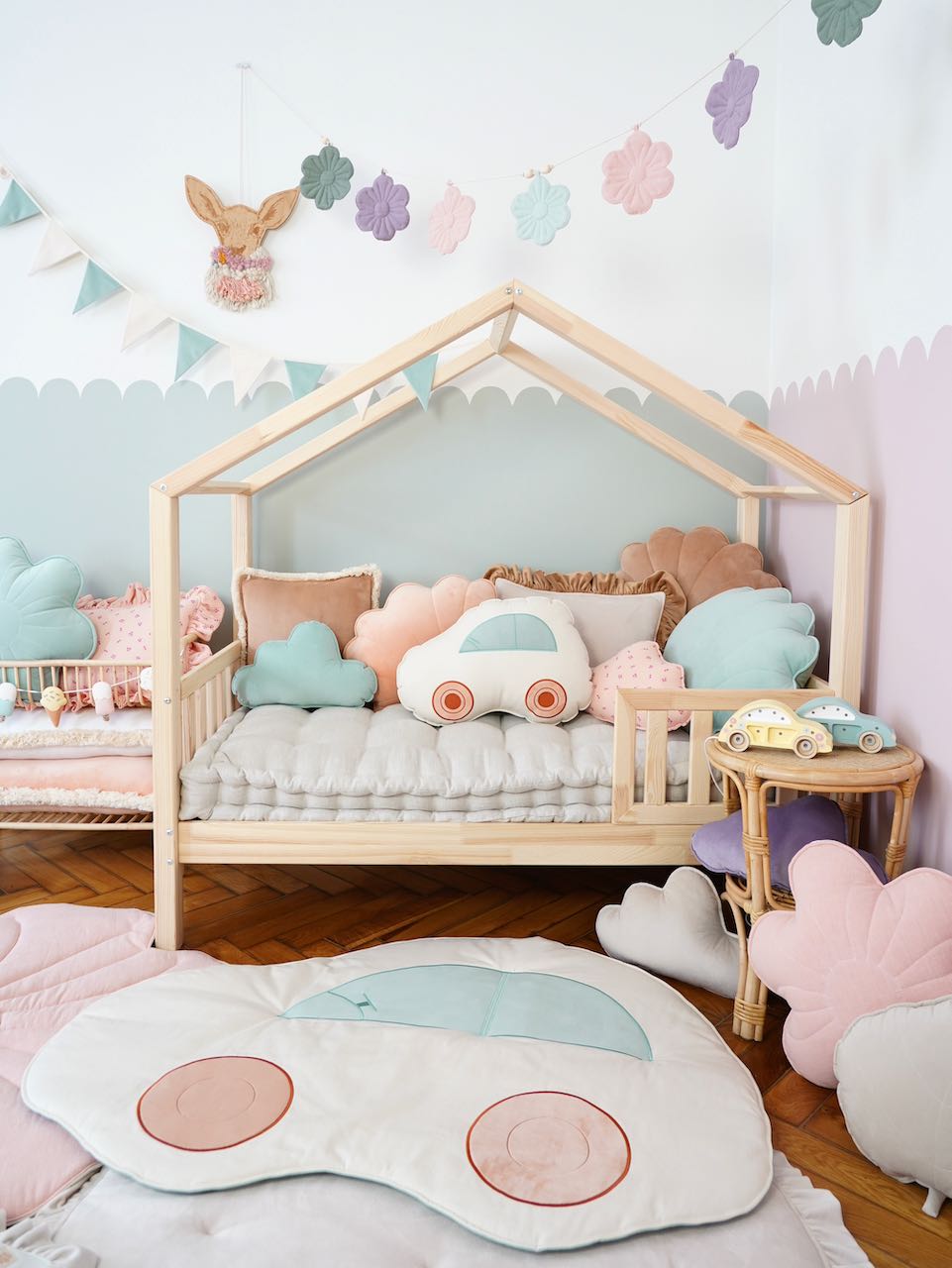 "Children's mat car "Powder mint"" - Image 6