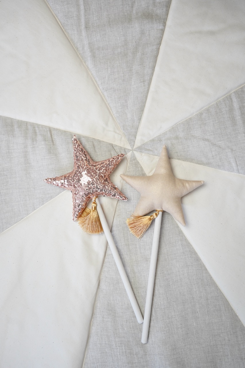 “Rose gold Sequins” Wand - Image 4