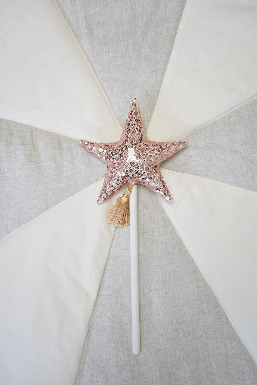 “Rose gold Sequins” Wand