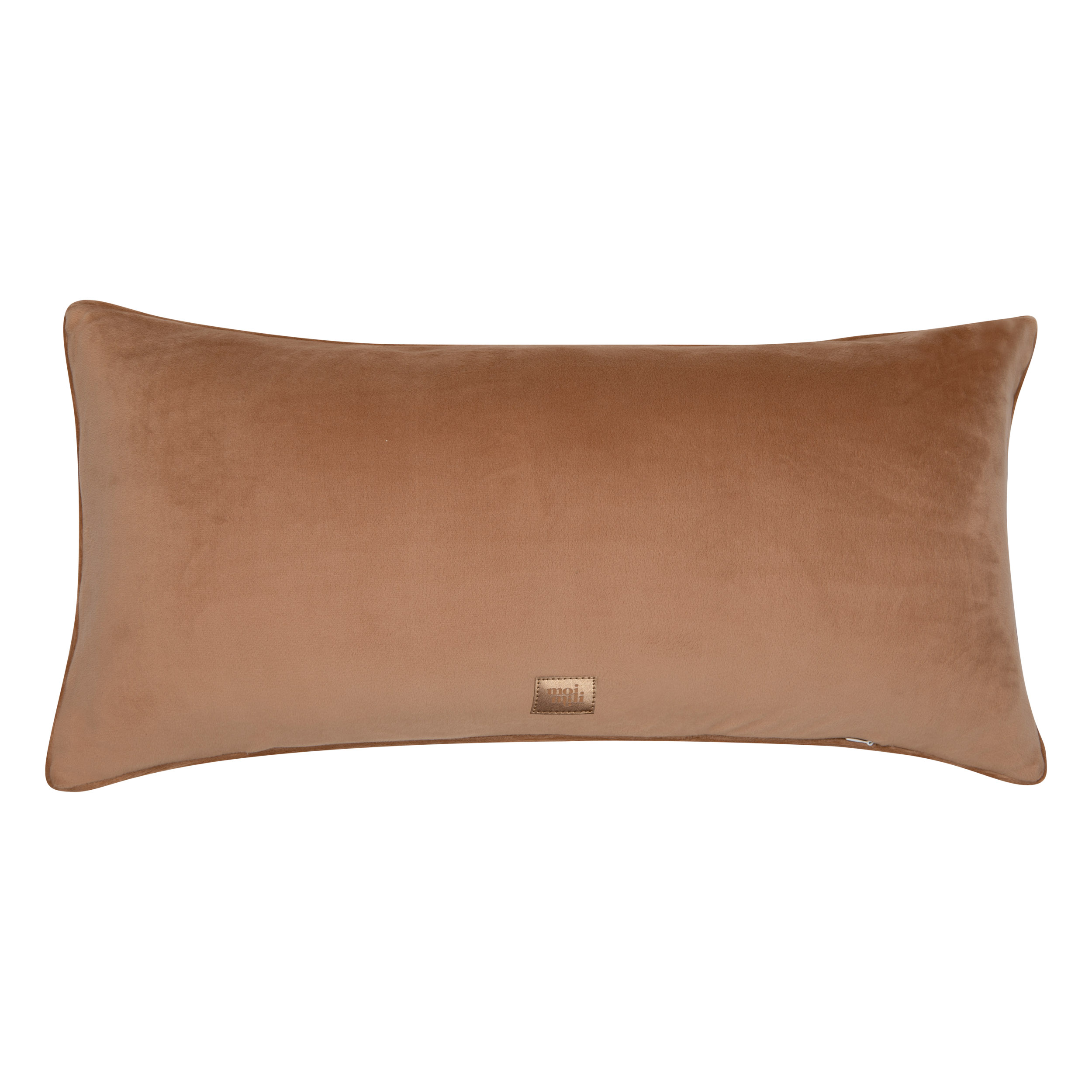 Decorative pillowcase with a beige embroidered inscription "Home" - Image 9