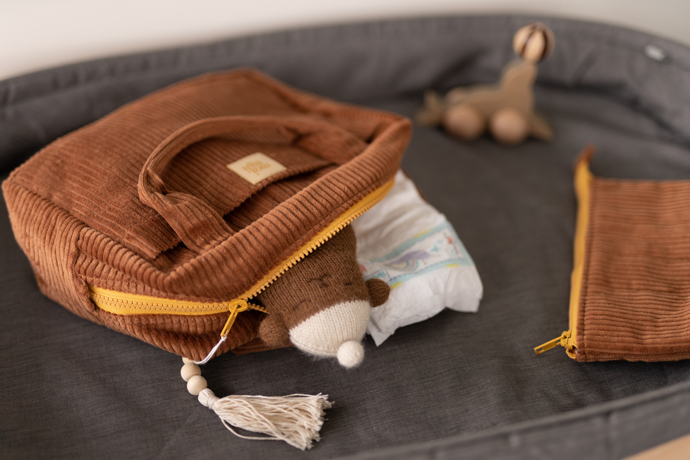 Makeup bag "Caramel" Big size - Image 7