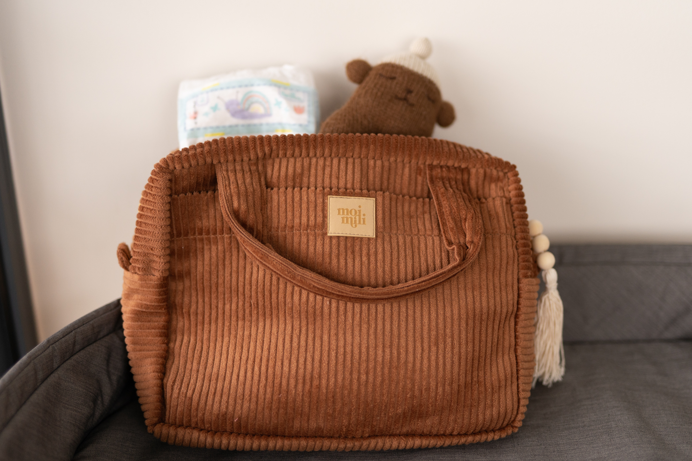 Makeup bag "Caramel" Big size