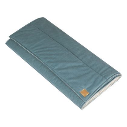 Velvet Blanket "Grey Mint"