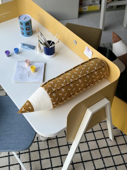 Corduroy crayon pillow - “Autumn”