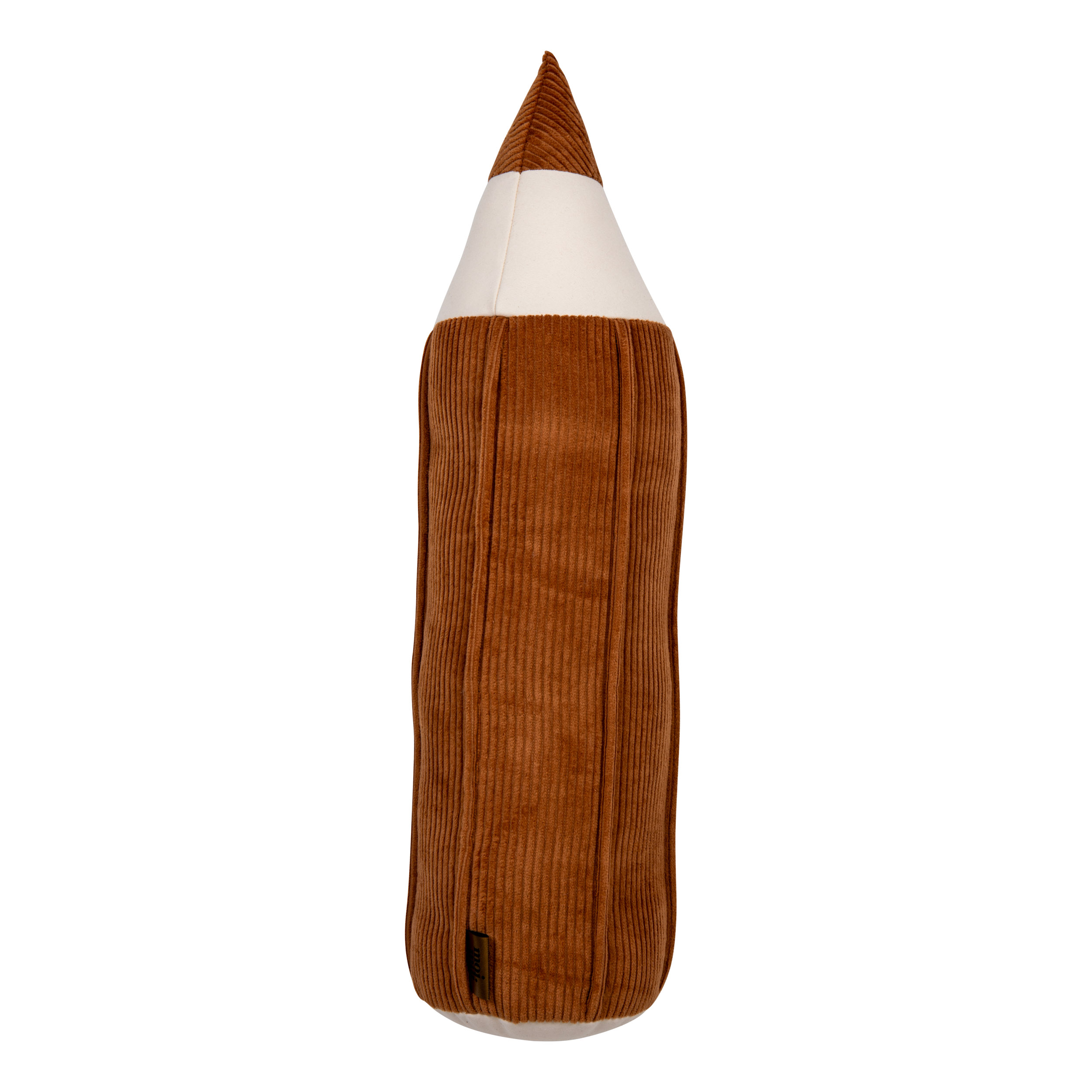 Corduroy crayon pillow - “Caramel”