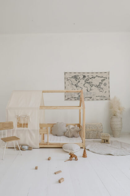 "Cotton world map for children ""Civilisational achievements"