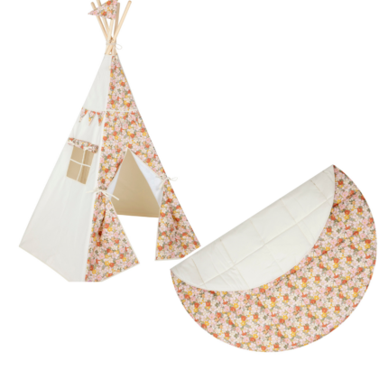 “Green garden” Teepee and Mat Set-5906508788059