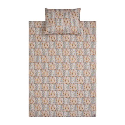 Cotton quilted newborn cover set "Summer Garden"