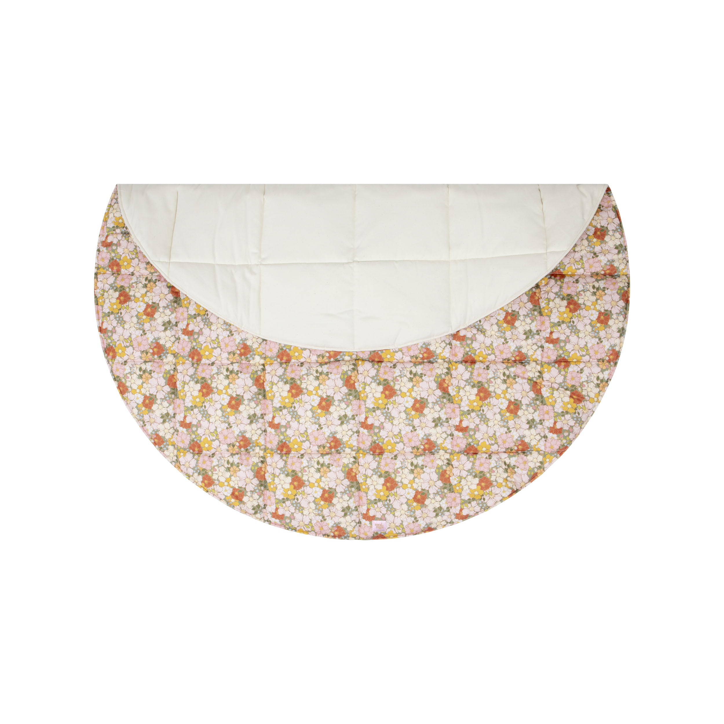 “Green garden” Round Cotton Mat 5906508785591