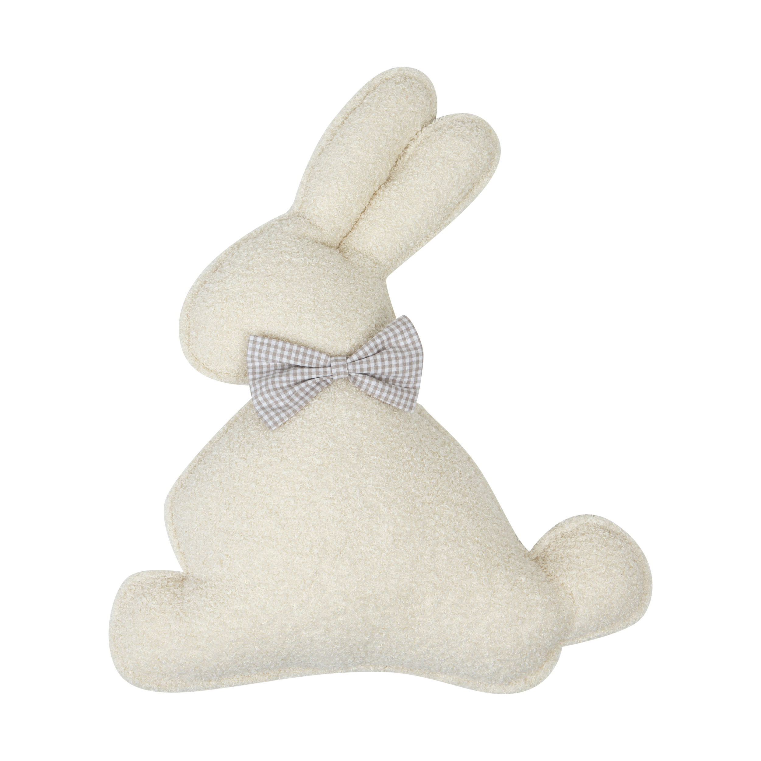 Easter Bunny Pillow "Beige Bow" 5906508785898