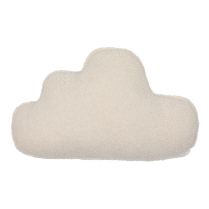 “White” boucle Cloud Pillow - White  5906508783092